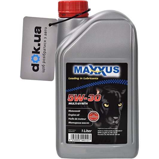 Моторное масло Maxxus Multi-SYNTH 5W-30 1 л на Ford Taurus