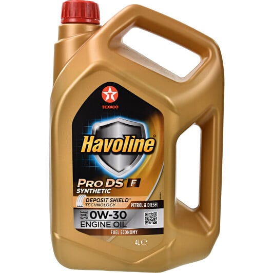 Моторное масло Texaco Havoline ProDS F 0W-30 4 л на Hyundai ix55