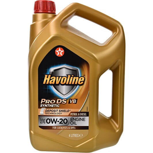 Моторное масло Texaco Havoline ProDS VB 0W-20 4 л на Kia Picanto