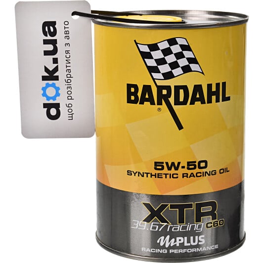 Моторное масло Bardahl XTR C60 Racing 5W-50 на Volkswagen Touran