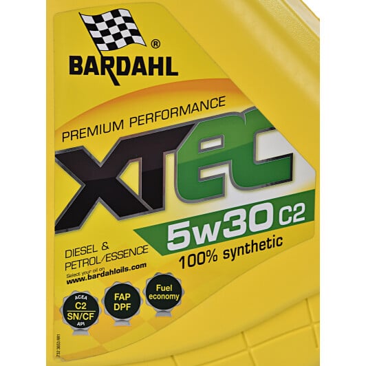 Моторное масло Bardahl XTEC C2 5W-30 4 л на Lexus RX