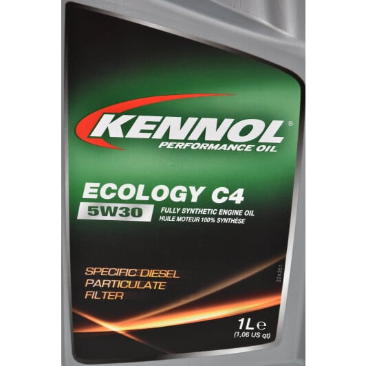 Моторна олива Kennol Ecology C4 5W-30 1 л на Suzuki Kizashi