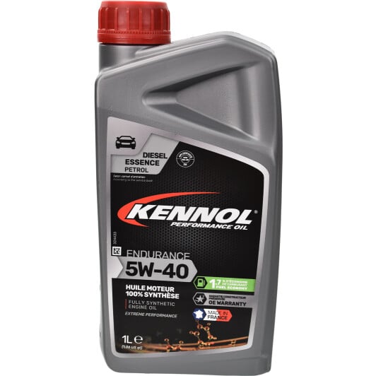 Моторное масло Kennol Endurance 5W-40 1 л на Toyota Alphard