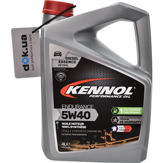 Моторное масло Kennol Endurance 5W-40 4 л на Peugeot 406