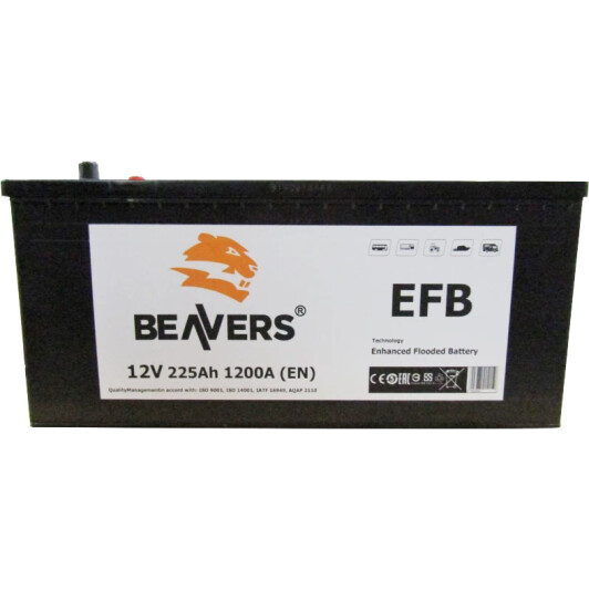 Акумулятор Beavers 6 CT-225-L EFB 6225LBEAVERSEFB