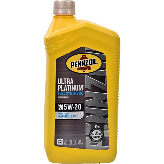 Моторное масло Pennzoil Ultra Platinum 5W-20 0,95 л на MG ZR