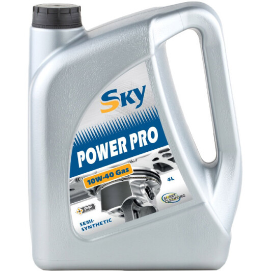 Моторное масло SKY Power Pro Gas 10W-40 4 л на Hyundai Atos