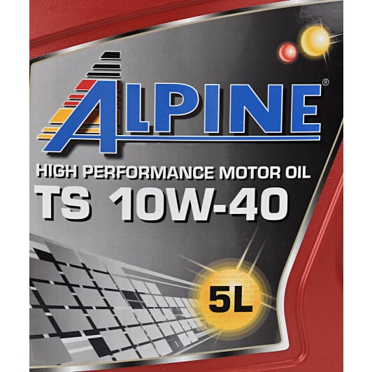 Моторное масло Alpine TS 10W-40 5 л на Opel Ampera