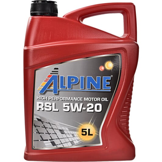 Моторна олива Alpine RSL 5W-20 5 л на SAAB 9-4X