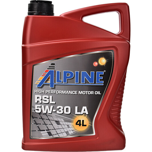 Моторное масло Alpine RSL LA 5W-30 4 л на Dodge Journey