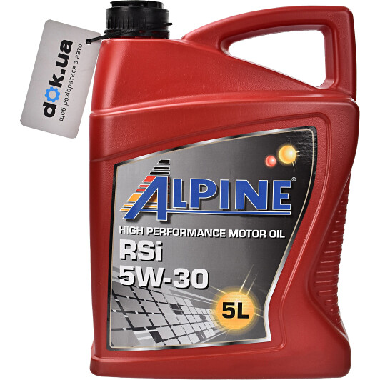 Моторное масло Alpine RSi 5W-30 5 л на Peugeot 505