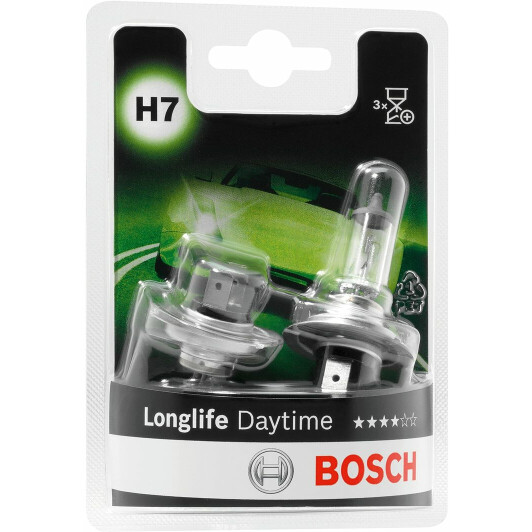 Автолампа Bosch Longlife Daytime H7 PX26d 55 W 1987301416