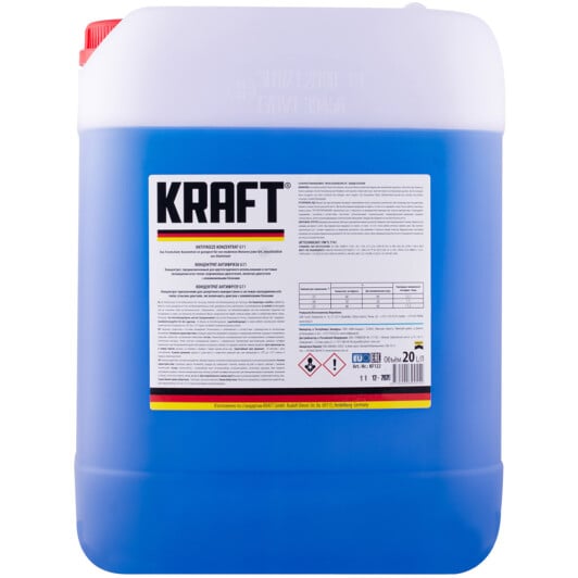 KRAFT G11 синій концентрат антифризу (20 л) 20 л