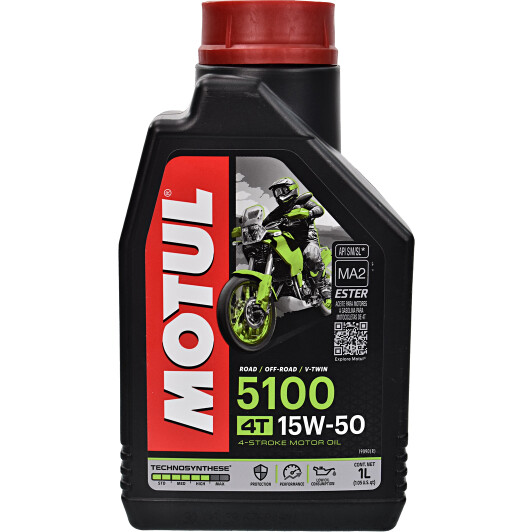 Motul 5100 15W-50 моторна олива 4T