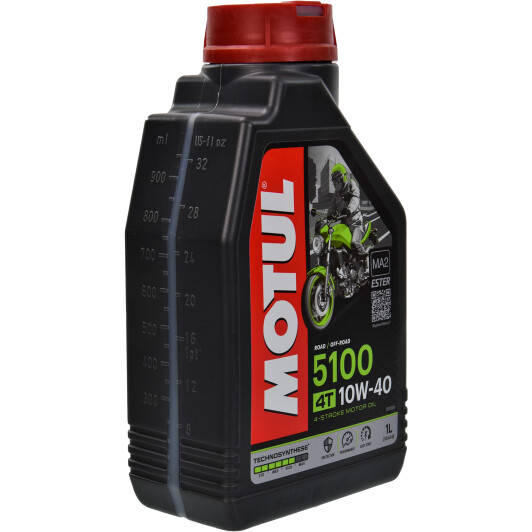 Motul 5100 10W-40 моторна олива 4T