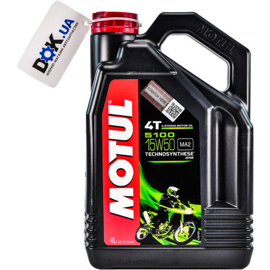 4T Motul 5100 15W-50, 4 л (836741) моторна олива 4T 4 л