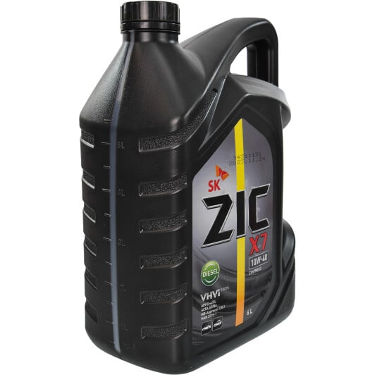Моторное масло ZIC X7 Diesel 10W-40 6 л на Dodge Caliber