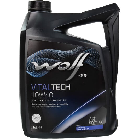 Моторное масло Wolf Vitaltech 10W-40 5 л на Renault Sandero