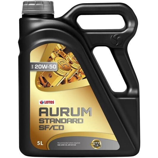 Моторное масло LOTOS Aurum Standard 20W-50 5 л на Hyundai Atos