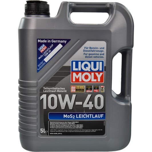 Моторна олива Liqui Moly MoS2 Leichtlauf 10W-40 5 л на Citroen C3