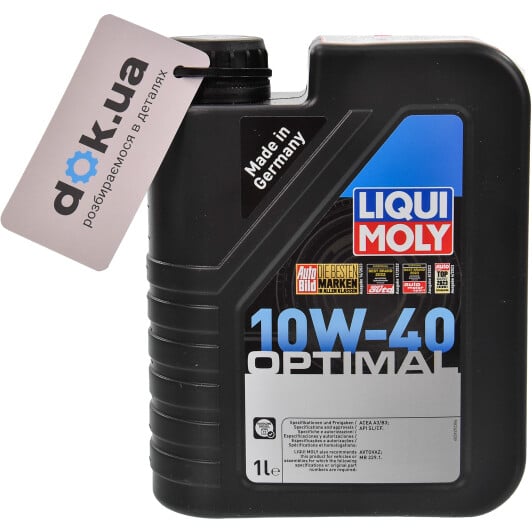 Моторное масло Liqui Moly Optimal 10W-40 1 л на Daihatsu Trevis