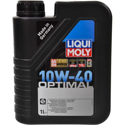 Моторное масло Liqui Moly Optimal 10W-40 1 л на Opel Omega