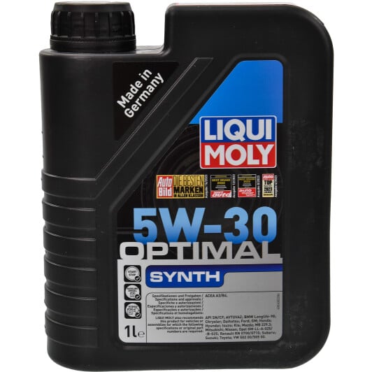 Моторна олива Liqui Moly Optimal HT Synth 5W-30 1 л на Ford B-Max