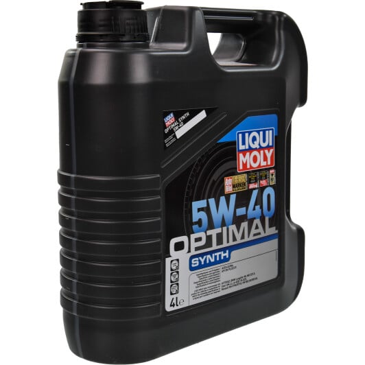 Моторна олива Liqui Moly Optimal Synth 5W-40 4 л на Ford B-Max