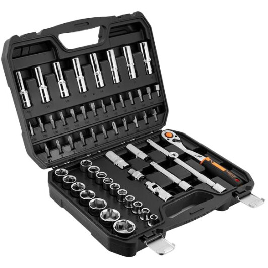 Набор бит и торцевых головок с трещоткой Starline 10042 25 шт.