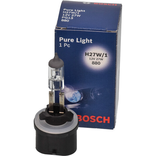 Автолампа Bosch Pure Light H27W/1 PG13 27 W 1987302024