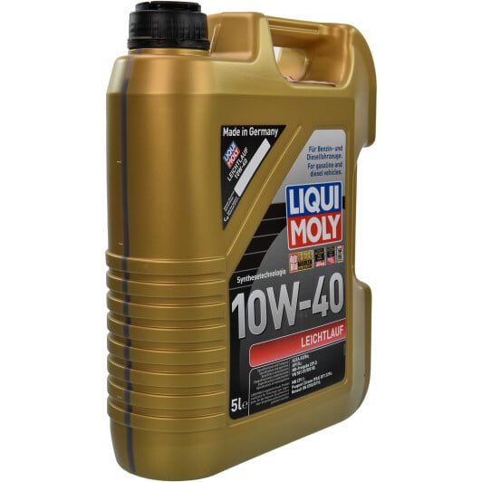Моторное масло Liqui Moly Leichtlauf 10W-40 5 л на Honda City