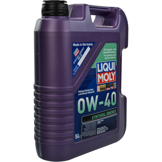 Моторное масло Liqui Moly Synthoil Energy 0W-40 5 л на Iveco Daily VI