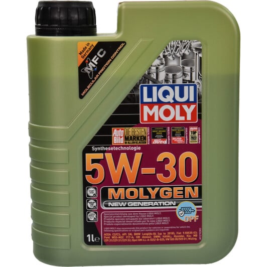 Моторное масло Liqui Moly Molygen New Generation DPF 5W-30 1 л на Hyundai ix55