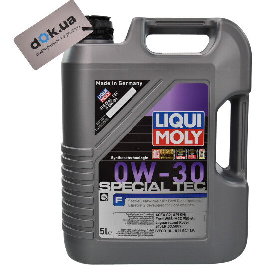Моторное масло Liqui Moly Special Tec F 0W-30 5 л на Citroen C3