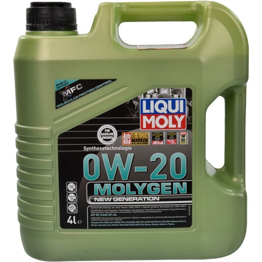 Моторное масло Liqui Moly Molygen New Generation 0W-20 4 л на Ford Galaxy