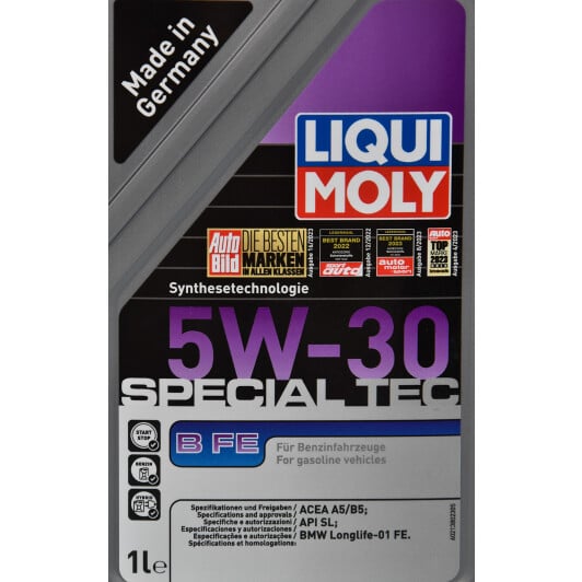 Моторна олива Liqui Moly Special Tec B FE 5W-30 1 л на Kia Soul