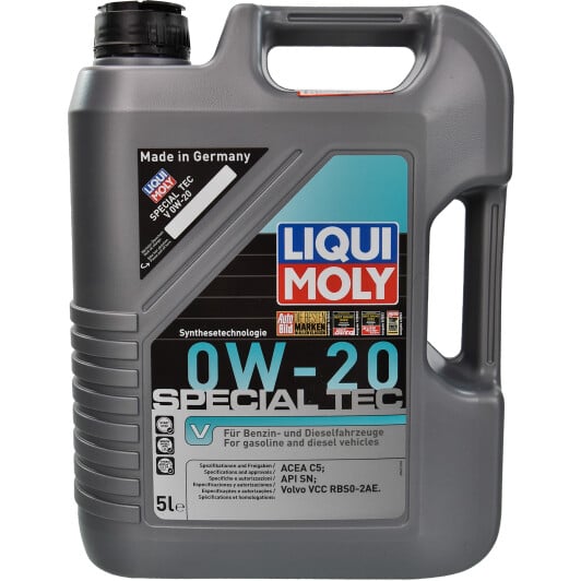 Моторное масло Liqui Moly Special Tec V 0W-20 5 л на Opel Vivaro