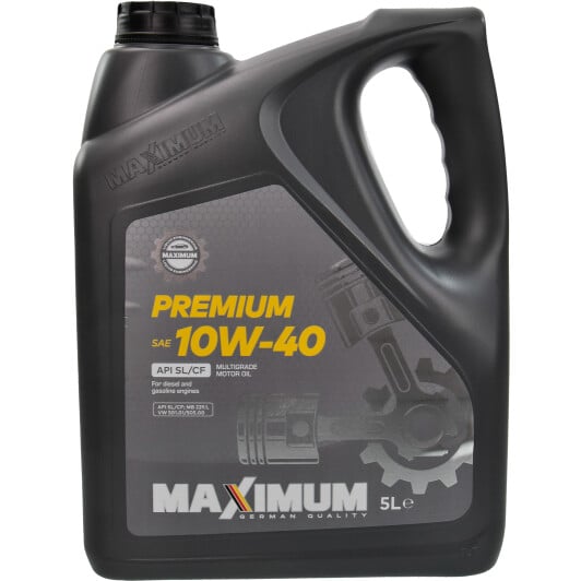 Моторна олива Maximum Premium 10W-40 5 л на Audi V8