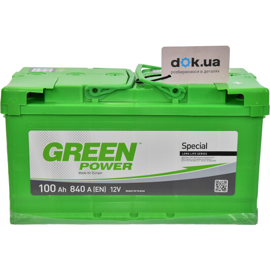 Аккумулятор Green Power 6 CT-100-R Special 22364