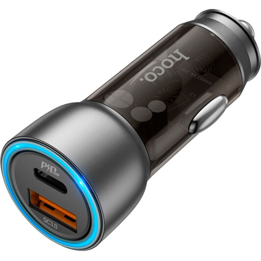 Usb зарядка в авто Hoco NZ8 Sprinter 6931474782762
