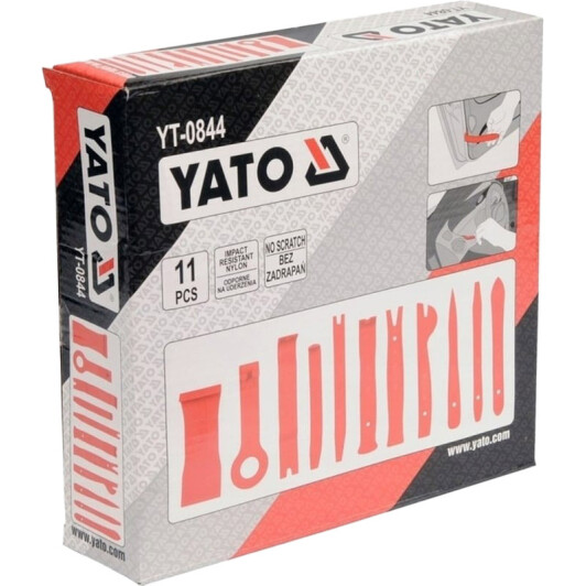 Набір інструментів для зняття обшивки Yato YT-0844 11 шт