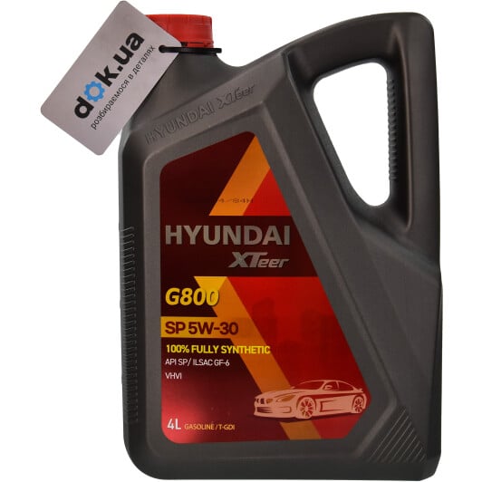 Моторное масло Hyundai XTeer Gasoline Ultra Protection 5W-30 4 л на Chrysler Sebring