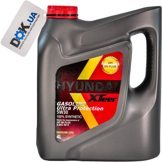 Моторное масло Hyundai XTeer Gasoline Ultra Protection 5W-30 4 л на Toyota Camry