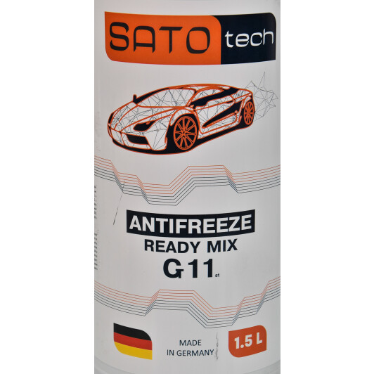 SATO tech Ready Mix G11 зелений -35 °C готовий антифриз