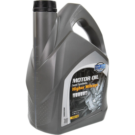 Олива MPM Higher Mileage 10W-40 5 л на Mitsubishi Pajero