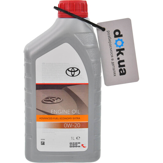 Масло Toyota Advanced FueI Economy Extra 0W-20 1 л на Porsche Cayenne