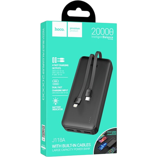 Повербанк Hoco J118A 20000 mAh