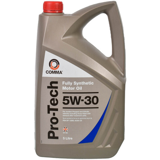 Масло Comma Pro-Tech 5W-30 5 л на Honda e
