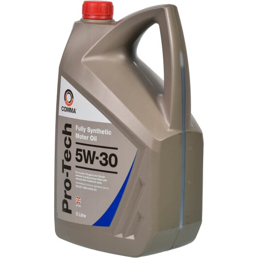 Масло Comma Pro-Tech 5W-30 5 л на Honda e
