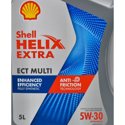 Масло Shell Helix Extra ECT Multi 5W-30 на Honda e